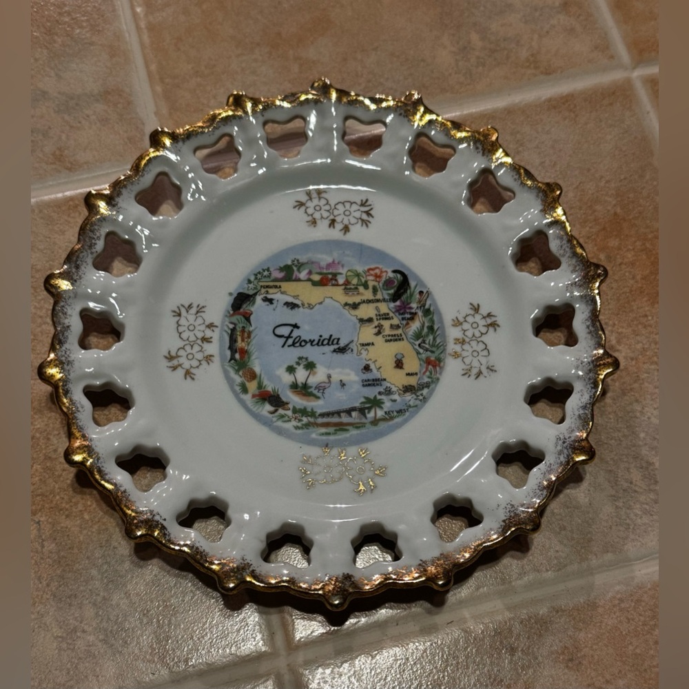 Florida State Vintage Plate✨